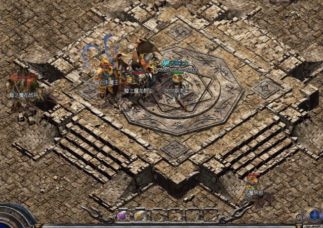 战役中跟随大部队进犯城门用道士的群体治疗术或法师的魔法盾